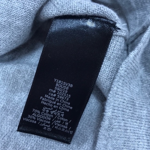 John Varvatos Star USA Long Sleeve Henley Top - Picture 5 of 5